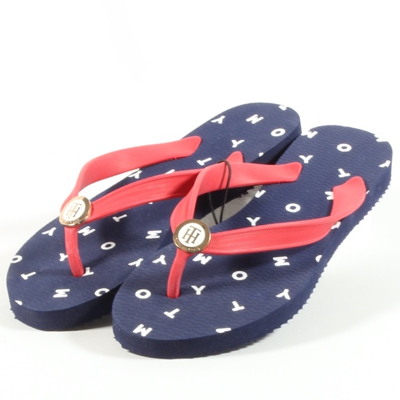 Tommy Hilfiger Shoes - Tommy Hilfiger Rose Flip Flops Thong Sandals NEW